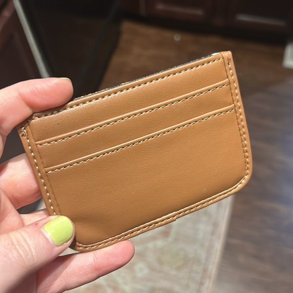 NWOT Spartina 449 GWP Leather Card Holder - Picture 2 of 5